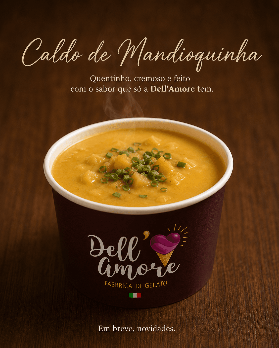 Caldo de mandioquinha Dell’Amore - 500ml