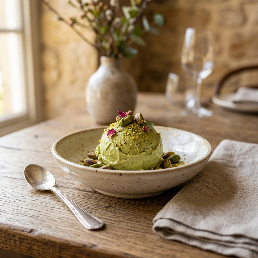 Gelato de Pistache Siciliano